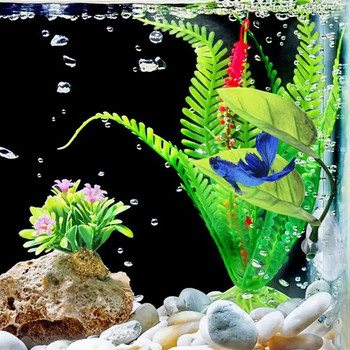 Аксесоари за аквариум Fish Tank Betta Leaf Fish Bed Fish Rest Spawning Leaf Aquatic Artificial Plant Hamack For Fish Spawning Leaf