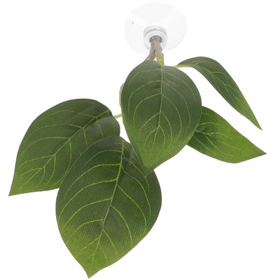 tapadókoronggal Betta pihenő levelek mesterséges akvárium növény műanyag akváriumi ágy