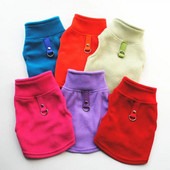 Minkšti vilnos drabužiai šunims mažiems šunims Pavasaris Vasara šuniukai Katės Liemenės Čihuahua Drabužiai Prancūzų buldogų striukė Mopso paltai