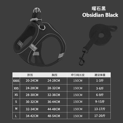 Šuns petnešos naminiams gyvūnėliams reguliuojamas liemenės pavadėlio antkaklis šuniukui Geriausiai parduodami šunų petnešos ir pavadėlio komplektas šunų priedai