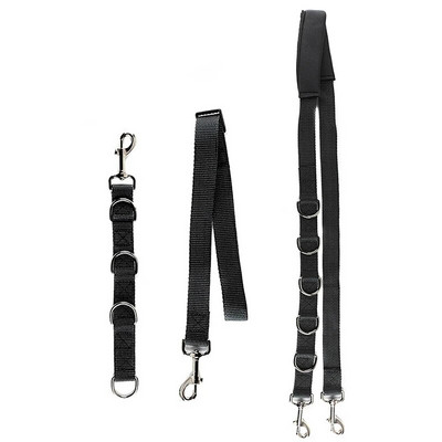 3 db/szett Kutyaápoló hasszíj D-gyűrűk fürdőszalag kisállatkellékek Állítható szabad méretű kisállat vontatási öv nyakörv kutyahám