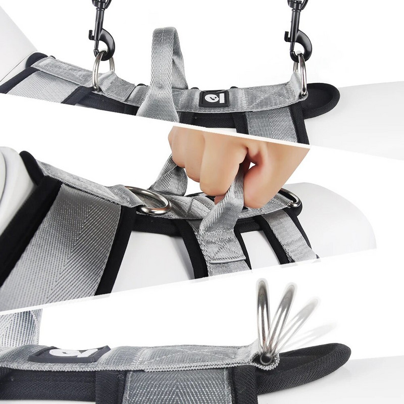 Ham pentru câini mari, rezistent la explozie, cu mâner, curele reglabile pentru piept pentru câini mari, labrador, ciobănesc german