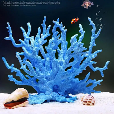 Simulare de corali pentru acvariu Plante pentru rezervoare de pești Decorarea peisajului în mai multe culori Accesorii pentru decorarea acvariilor Acvarii Terarii