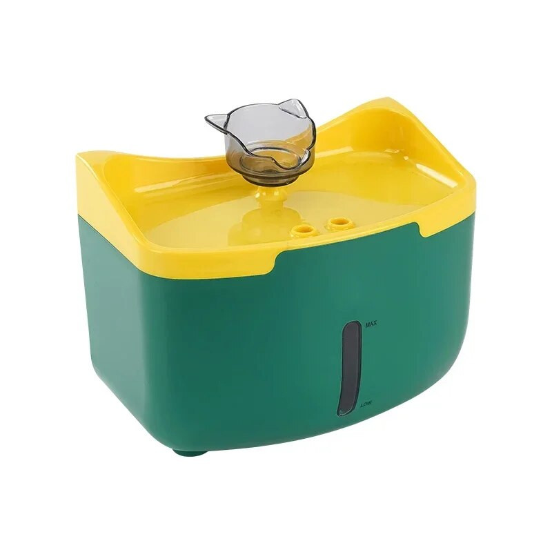 2l fontána pre mačky, automatický recirkulačný filter pre mačky a psy, podávač s USB elektrickým stlmovačom, fontána pre mačky