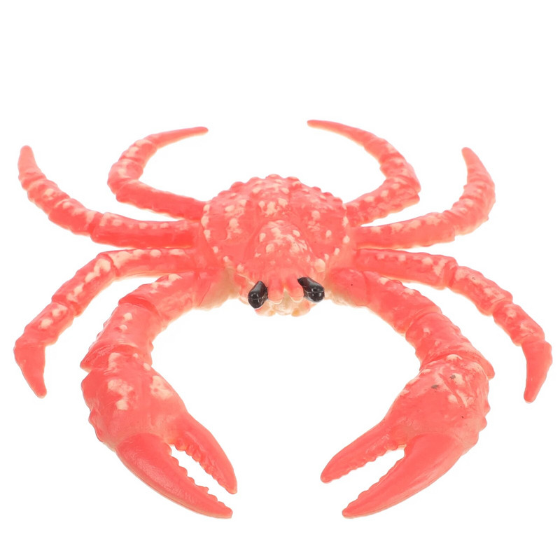 Simulare Crab Party Acvariu Accesoriu Jucărie Adorabil Pvc Învățare Modele Copii