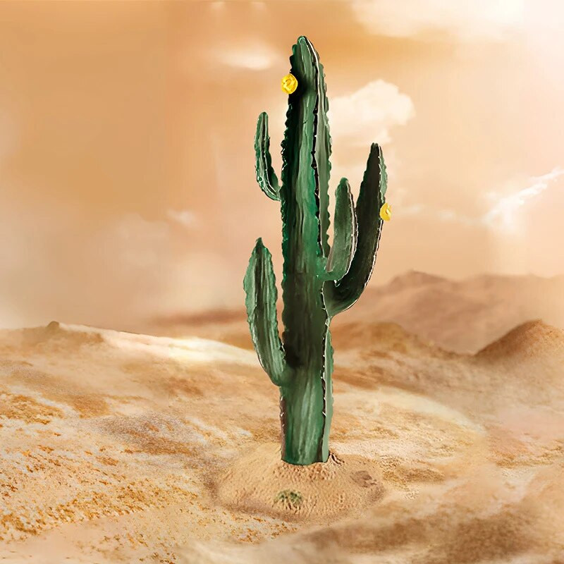 Simulation Green Wild Plant Scene Baobab Tree Cactus Model Scenery Micro Landscape for Home Orliments Διακόσμηση γραφείου κήπου