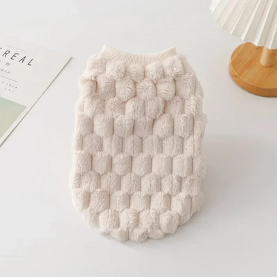 Šuniukas žiemai šiltas dvipusis aksominis liemenė naminiams gyvūnėliams drabužiai šunų medvilniniai paltai liemenė meškiukai Pomeranijos mažų šunų drabužiai striukės