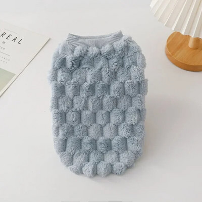 Šuniukas žiemai šiltas dvipusis aksominis liemenė naminiams gyvūnėliams drabužiai šunų medvilniniai paltai liemenė meškiukai Pomeranijos mažų šunų drabužiai striukės