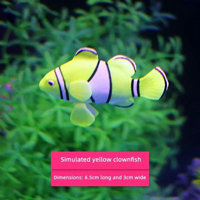 Akvariumas Dirbtinis šviečiantis Lionfish žuvų rezervuaras Kraštovaizdžio dizainas Silikono netikros žuvys plūduriuojantys šviečiantys papuošalai Namų apdaila