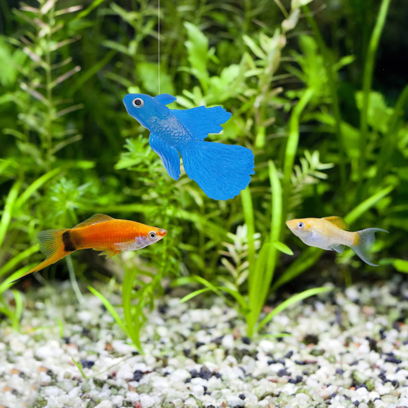 Dirbtiniai žėrintys Betta žuvys, gyvos plūduriuojančios žuvies figūrėlės, silikoniniai žuvies žaislai