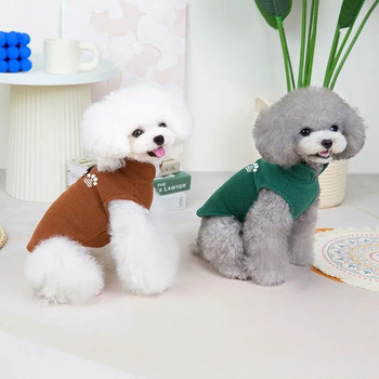 Моден дизайн Жилетка за кучета Зимен полар Топли дрехи за домашни кучета за малки и средни кучета Якета Облекло за йоркширски териер Ropa Perro