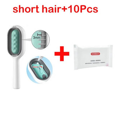 Kačių šepetys Naminių gyvūnėlių plaukų šalinimo šukos kačių šuniui Ilgi plaukai Trumpi plaukai Gyvūnų priežiūros įrankiai Kačių kirpimo šepečių priedai Naminių gyvūnų reikmenys