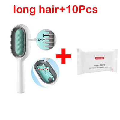 Kačių šepetys Naminių gyvūnėlių plaukų šalinimo šukos kačių šuniui Ilgi plaukai Trumpi plaukai Gyvūnų priežiūros įrankiai Kačių kirpimo šepečių priedai Naminių gyvūnų reikmenys