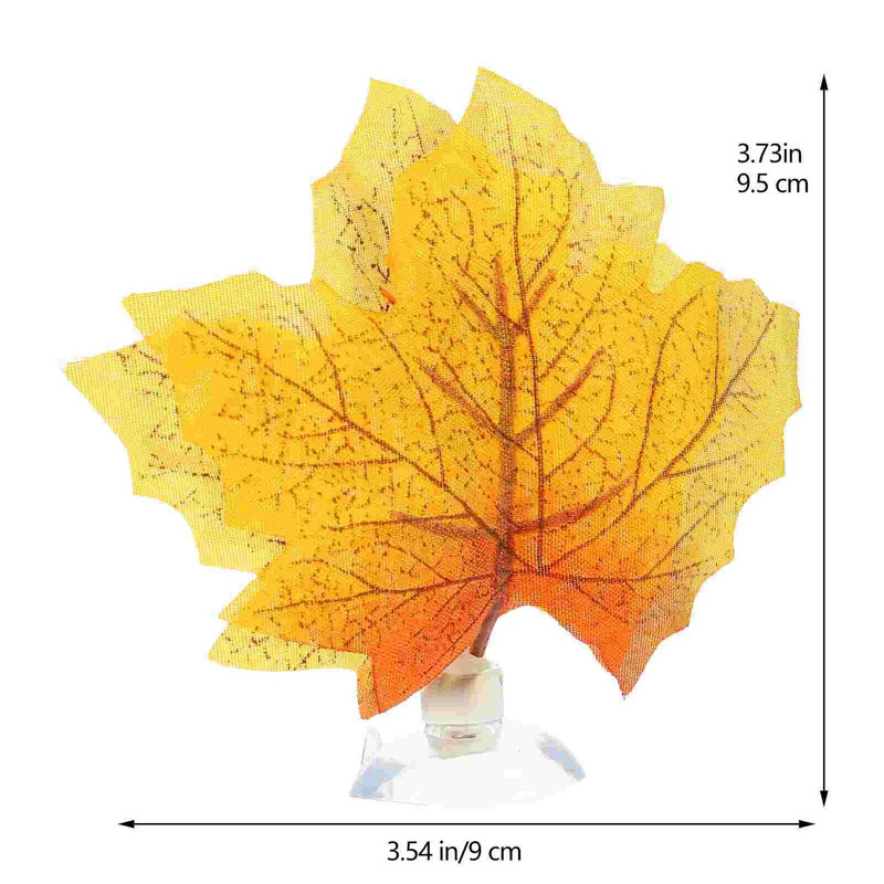 Vėžlių rezervuaras Betta lovos augalo dekoras akvariumo priedai plastikinių lapų hamakas, skirtas