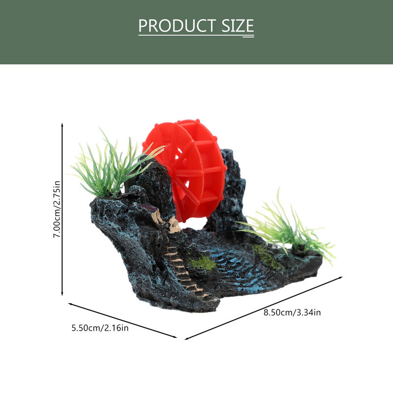 Akvariumo dekoravimas Akvariumo akvatorijos modeliavimas kalnų vandens ratų dekoravimas