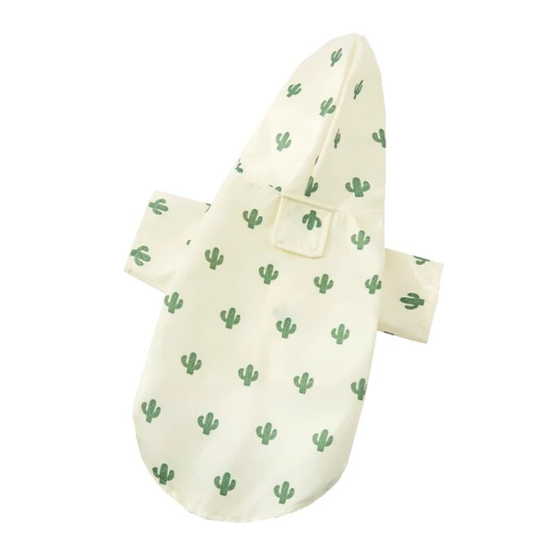 S-XL Ρούχα για σκύλους για κατοικίδια Ροδάκινα/Φτερά/Αδιάβροχα μπουφάν με κουκούλα από κάκτους Αδιάβροχα μπουφάν για εξωτερικούς χώρους αναπνεύσιμα σκυλιά Αδιάβροχο παλτό για κουτάβια