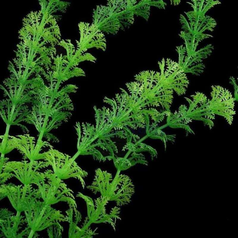 Povandeniniai dirbtiniai plastikiniai augalai Apdailos akvariumo Akvariumo Akvariumo Žalioji Vandens Žolė Papuošalai Apžiūros dekoras Naminių gyvūnų reikmenys