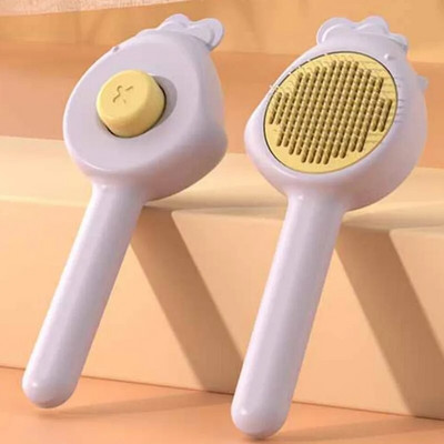 Kačių šukos Savaime išsivalančios kačių šepetys Šukos Naminių gyvūnų plaukų šalinimo priemonė Masažinis šunų šepetys Vienu paspaudimu Šukos katėms Plaukų mazgą atidarantys produktai naminiams gyvūnėliams