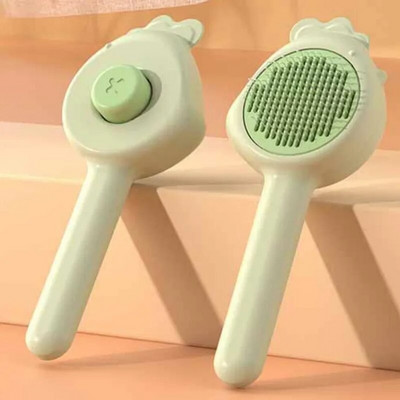 Kačių šukos Savaime išsivalančios kačių šepetys Šukos Naminių gyvūnų plaukų šalinimo priemonė Masažinis šunų šepetys Vienu paspaudimu Šukos katėms Plaukų mazgą atidarantys produktai naminiams gyvūnėliams