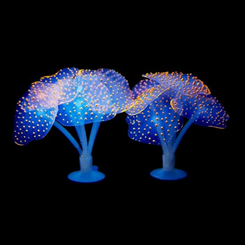 Аквариум Цветен мек корал Изкуство Craft- Creature Terrarium Habitat Decoration
