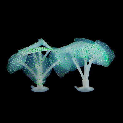 Akvárium színes puha korall művészet kézműves-lény terrárium élőhely dekoráció