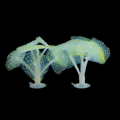 Akvárium színes puha korall művészet kézműves-lény terrárium élőhely dekoráció