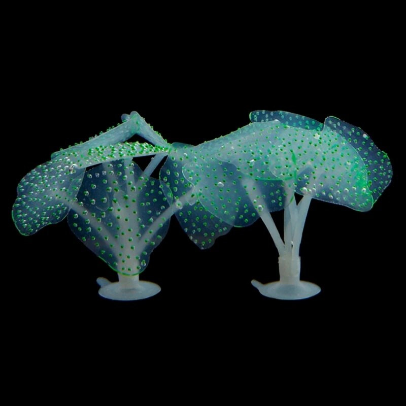 Akvárium színes puha korall művészet kézműves-lény terrárium élőhely dekoráció