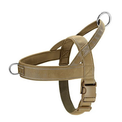 Didelių šunų diržai kariniai mokymai be traukimo naminių šunų diržų liemenės atspindintys taktiniai diržai vidutinio dydžio šunims, buldogai