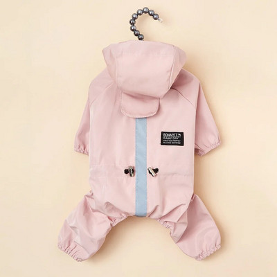 Kabanica za pse Vodootporni kombinezon za kućne ljubimce Reflektirajuća odjeća za štene za male srednje pse Kabanica s kapuljačom Chihuahua Yorkshire