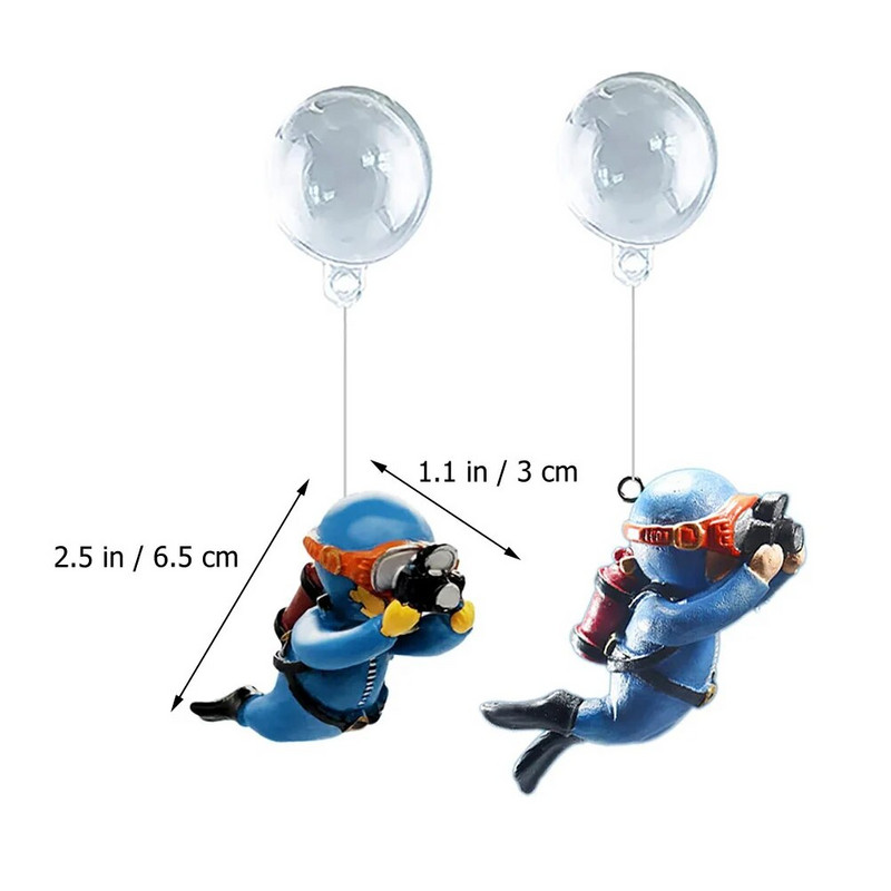 Akvariumo puošmena Šviečianti žalia mini plaukiojanti naro akvariumo puošmena Maži plaukiojantys rutuliniai akvariumo priedai