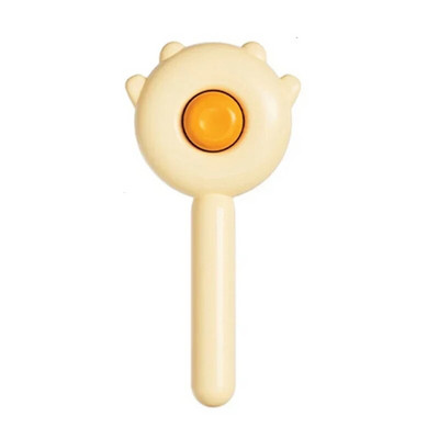 Naminių gyvūnėlių plaukų šalinimo šukos kačių šepetys Savaime išsivalantis šepetys katėms šunims Kiaušinio formos plaukų šalinimo priemonė grandiklis naminių gyvūnėlių priežiūros priemonė