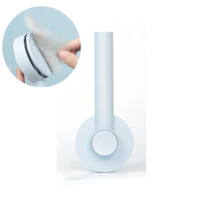 Naminių gyvūnėlių plaukų šalinimo šukos kačių šepetys Savaime išsivalantis šepetys katėms šunims Kiaušinio formos plaukų šalinimo priemonė grandiklis naminių gyvūnėlių priežiūros priemonė