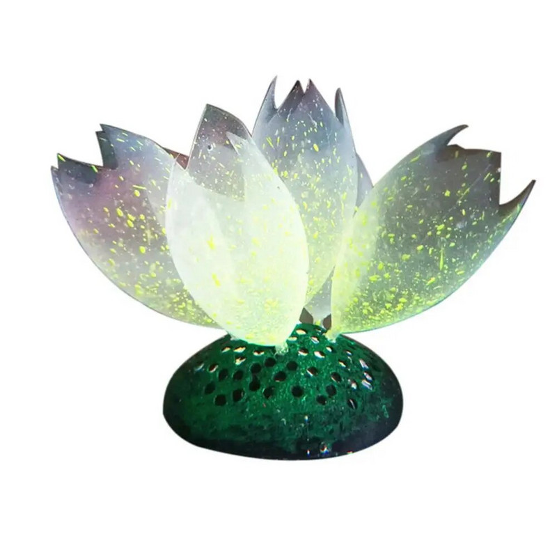 Ornament Decor Silikoninis švytėjimas Dirbtinis Akvariumas Akvariumas Koralų burbulų augalas
