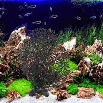 Симулирана коралова стена Домашен резервоар Растение Аксесоари за аквариум Направи си сам Изкуствен Творчески PVC