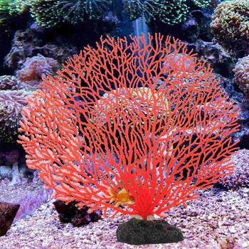 Симулирана коралова стена Домашен резервоар Растение Аксесоари за аквариум Направи си сам Изкуствен Творчески PVC