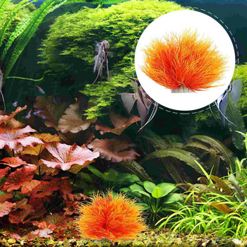 Симулирани растения за декорация на водна трева за аквариум Декоративен аквариум Пластмасов фалшив