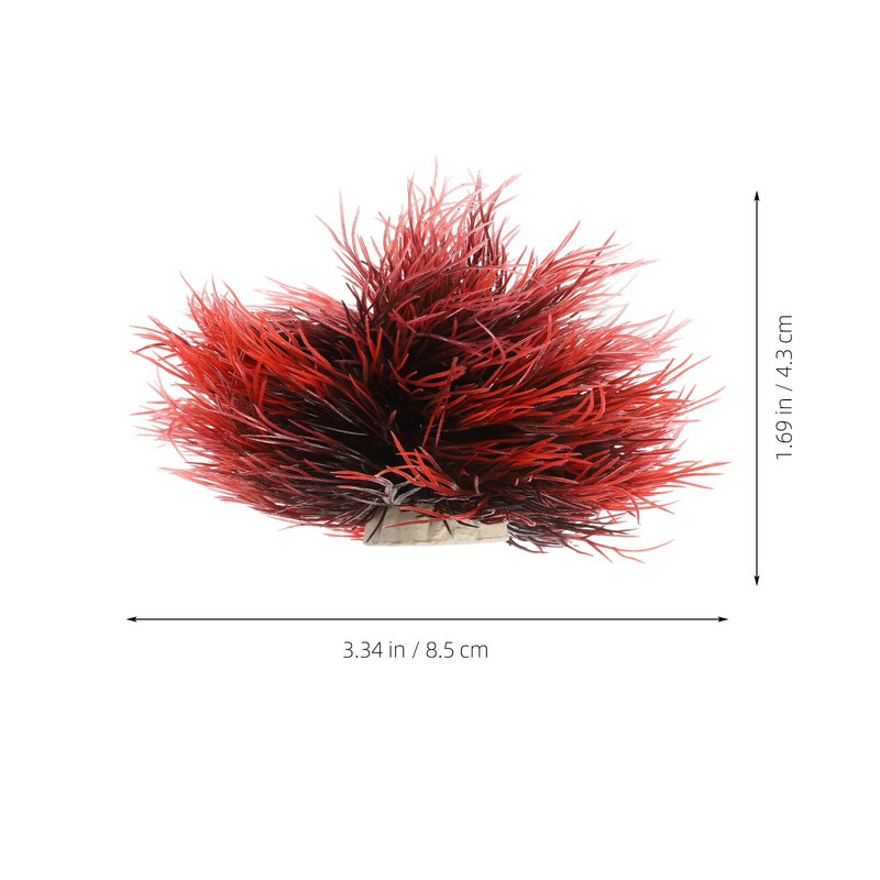 Imituoti vandens žolės dekoravimo augalai, skirti dekoratyviniam akvariumo plastikui