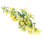 Imituotas rotango apželdinimas žuvų rezervuaro augalų vynuogynų ornamentas akvariumo dekoras modeliavimas naminių gyvūnėlių mašina sodininkystės terariumas