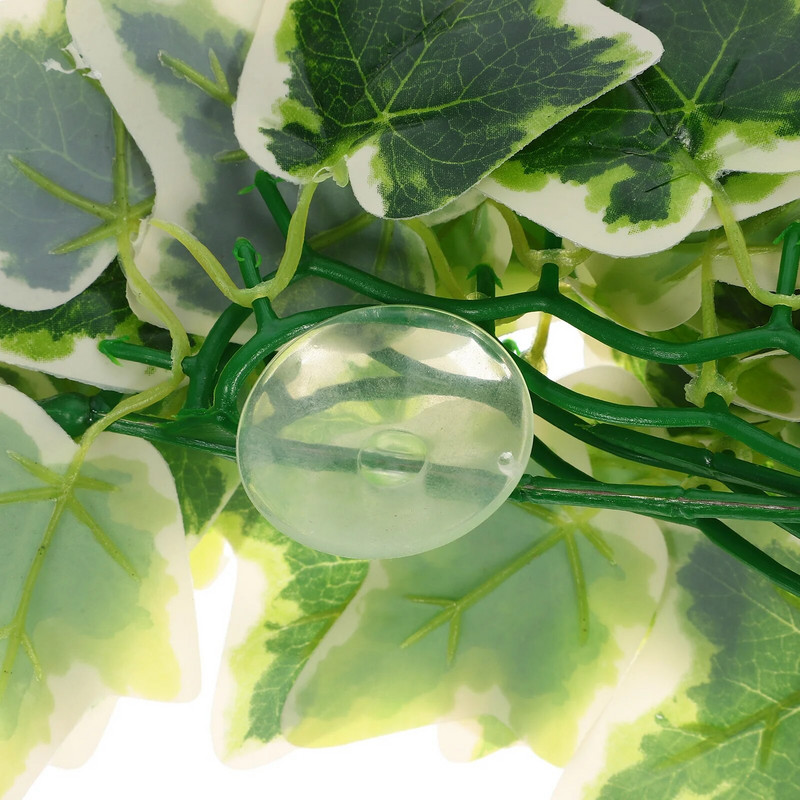 Imituotas rotango apželdinimas žuvų rezervuaro augalų vynuogynų ornamentas akvariumo dekoras modeliavimas naminių gyvūnėlių mašina sodininkystės terariumas