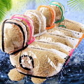 Pet Dog Puppy Skaidrus lietpaltis lietpaltis Pet Light Neperšlampamas paltas šunims Pet apsiaustas Mažas šunų katės Čihuahua TeddyJumpsuit.