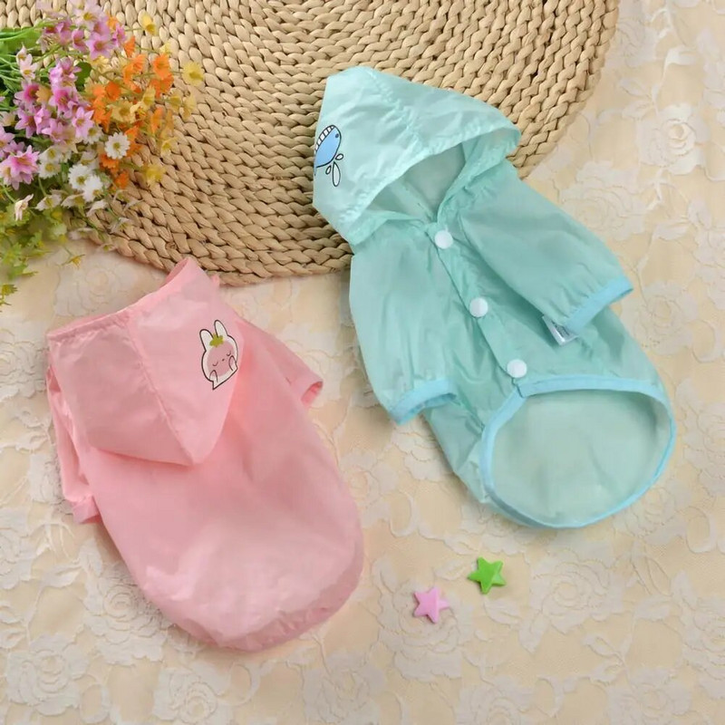 Kutya jelmez kabát Outfit Kutya kapucnis pulóver kölyökgombos kialakításhoz, szorosan illeszkedő poliészter