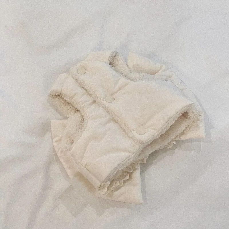 Pet Mielas lankelis Rudens ir Žiemos pliušinis šuns krūtinės liemenė Stilius Trakcinis meškiukas Jorkšyro šuo Naminio šuns pakinktai šuniuko priedai