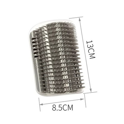 Naminių gyvūnėlių šepečių šukos Play Cat Toy Minkštesnės kačių kirpimo priemonės masažo šukos su Catnip Cat veido draskytuvu, skirtu kačiuko šuniuko katės priedams