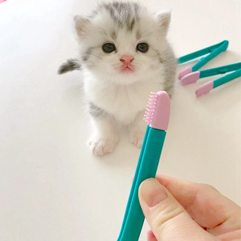 Pet Supplies Wipe Cat Eye Poop Brush Четка за котешки възли Cat Eye Cleaner Pet Eye Cleaner Мека четка Pet Cleaning Инструмент за подстригване