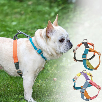 H-образен колан за кучета, регулируем взривозащитен колан за кучета за малки, средни и големи кучета за обучение и бягане