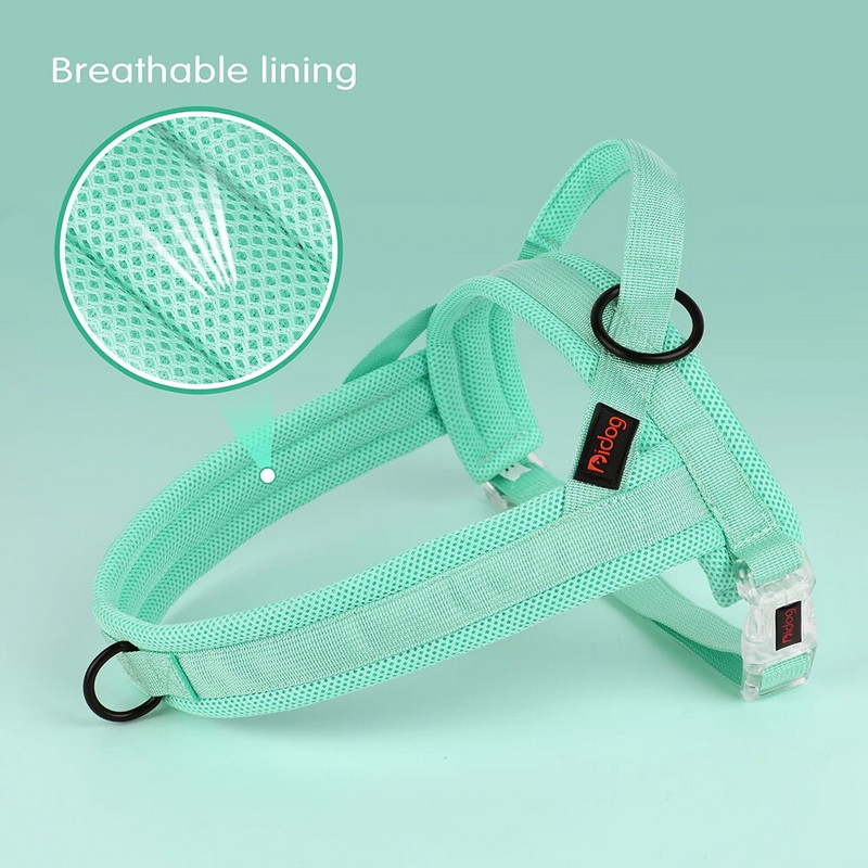 Állítható nylon kutyahám Színes kisállatkutyák mellény hám gyorsfűzős vezérlő fogantyúval kicsi, közepes méretű chihuahua kutyák számára