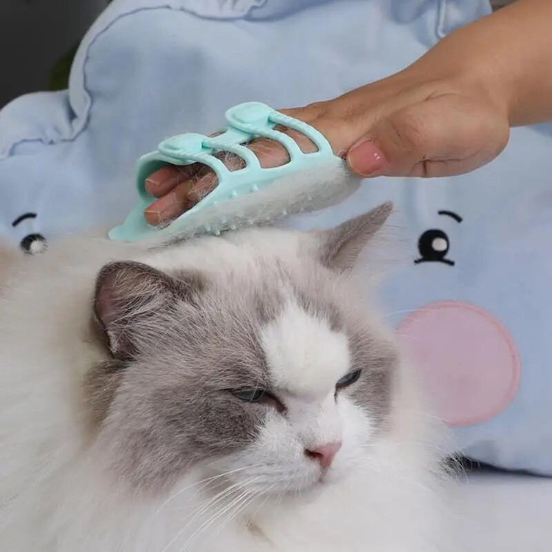 Kisállat macska szőrtelenítő masszázsfésű macskák kutyák vakaró dörzsölő kefe ápolás öntisztító falsarok macskakaparó fésűk