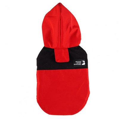 Šunų lietpaltis, vandeniui atsparus, daugiafunkcinis, su gobtuvu, naminiams gyvūnėliams nuo lietaus Smulkiai susiūtas stilingas šunų striukė nuo lietaus vasarai