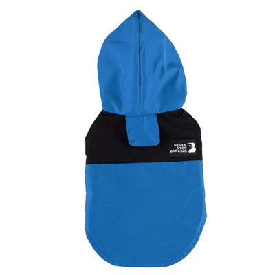 Šunų lietpaltis, vandeniui atsparus, daugiafunkcinis, su gobtuvu, naminiams gyvūnėliams nuo lietaus Smulkiai susiūtas stilingas šunų striukė nuo lietaus vasarai