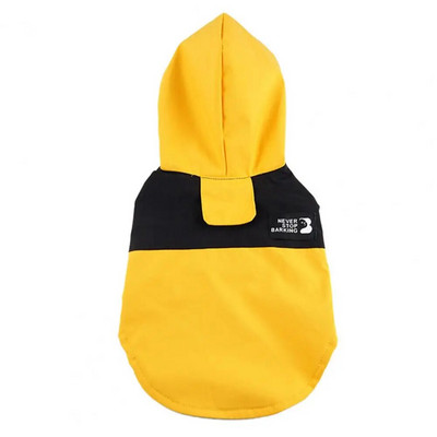 Šunų lietpaltis, vandeniui atsparus, daugiafunkcinis, su gobtuvu, naminiams gyvūnėliams nuo lietaus Smulkiai susiūtas stilingas šunų striukė nuo lietaus vasarai